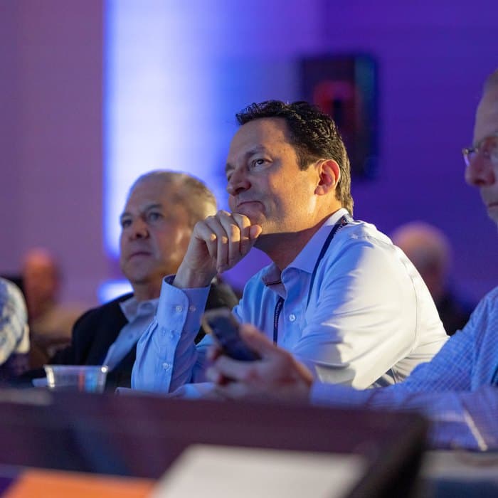 Jorge in a working session at CMIT Solutions ConnectLive
